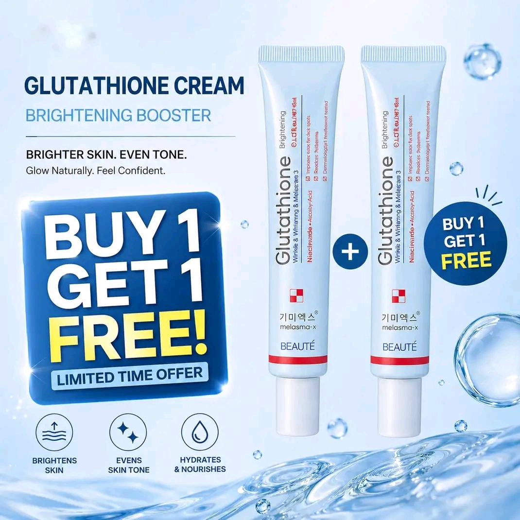 🔥 BUY 1 GET 1 FREE 🔥 ✨ Glutathione Cream – এখন অফারে! ✨