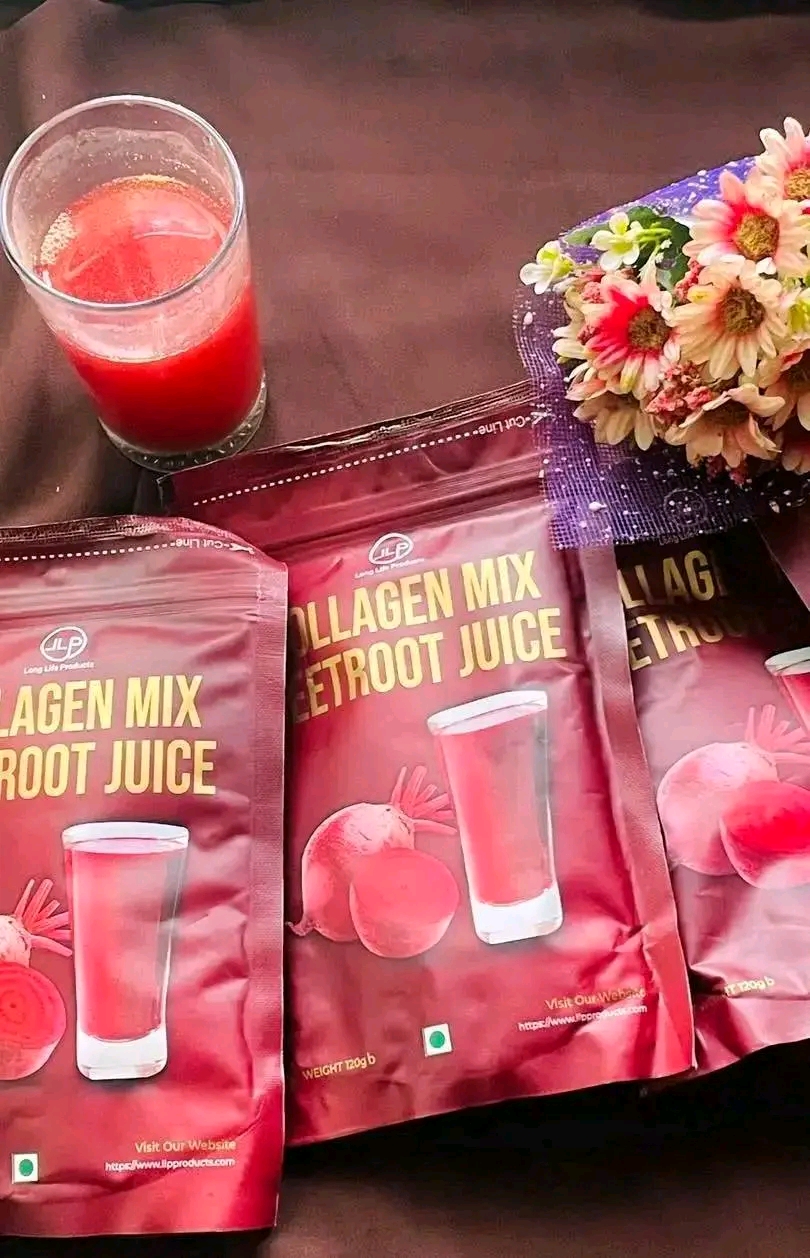 🥰 এক গ্লাসেই ফিট বডি + গ্লোয়িং স্কিন! ✨   🌿 Collagen Mix Beetroot Juice