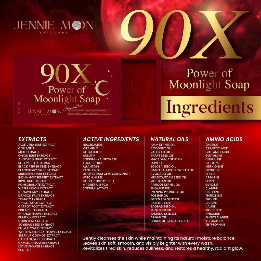 🌙 Jennie Moon 90X Power of Moonlight Soap
