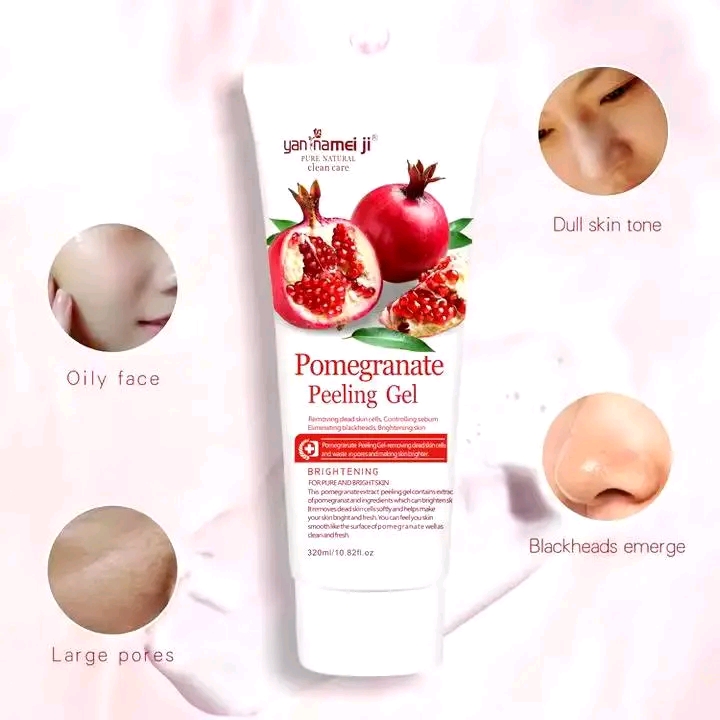 ✨ Pomegranate Peeling Gel ❤️ (ডালিমের পিলিং জেল) Weight : 250g