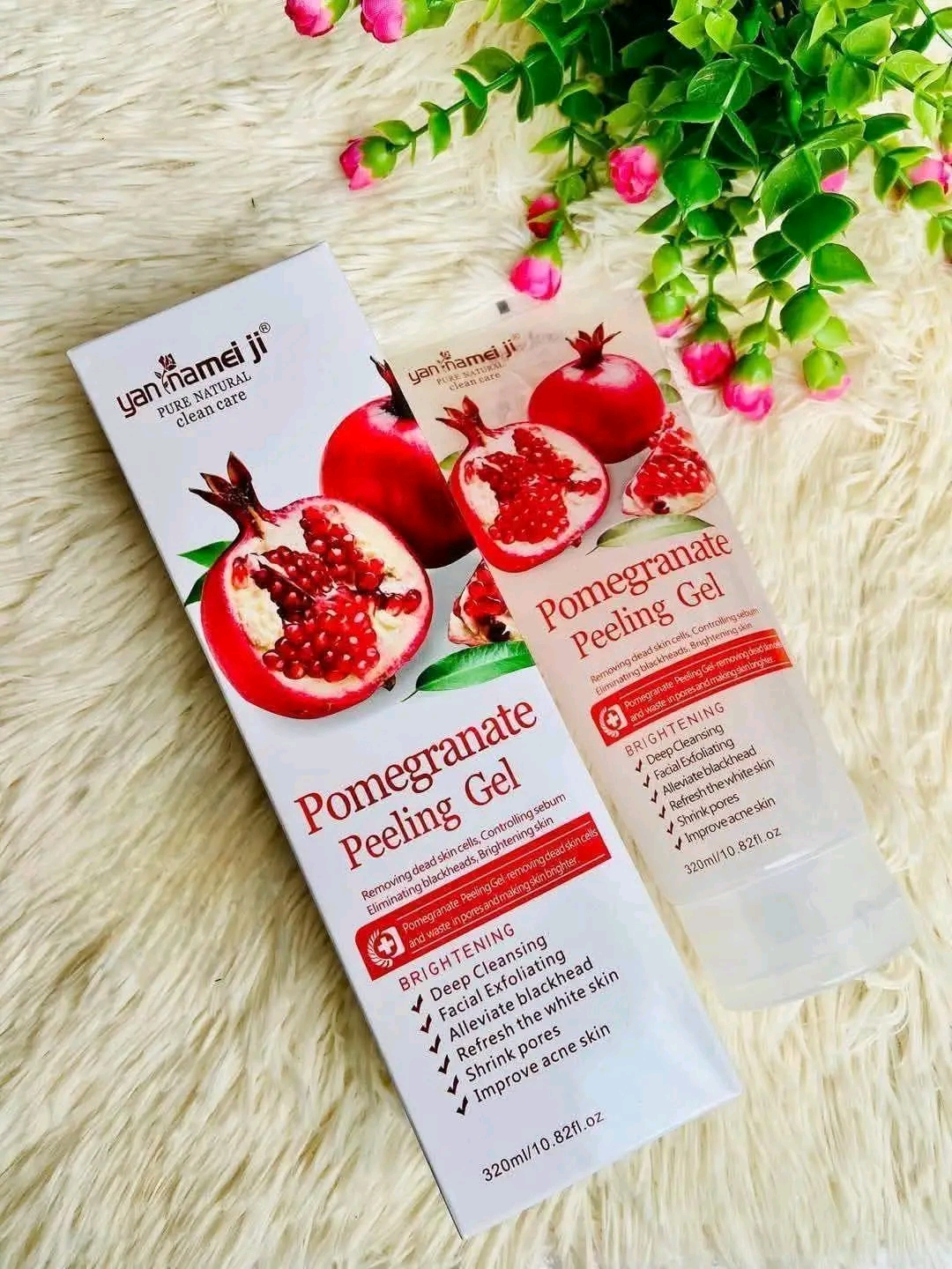 ✨ Pomegranate Peeling Gel ❤️ (ডালিমের পিলিং জেল) Weight : 250g