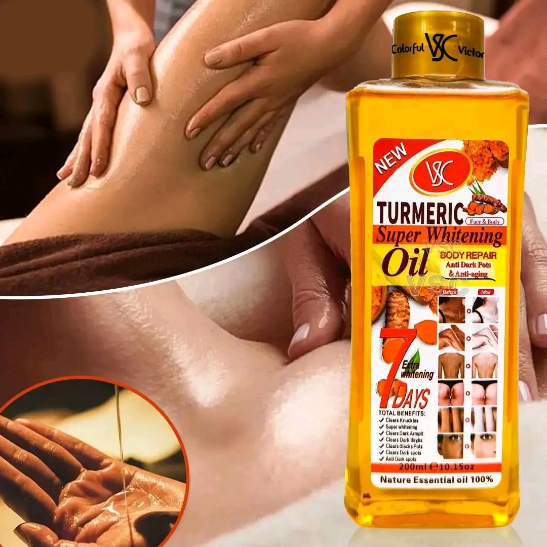 ১ পিস 🌸 Turmeric Super Whitening Oil🔥🔥