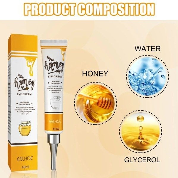 🐝🍯3𝑾 𝑪𝒍𝒊𝒏𝒊𝒄 𝑯𝒐𝒏𝒆𝒚 𝑬𝒚𝒆 𝑪𝒓𝒆𝒂𝒎 🐝🍯 𝐌𝐚𝐝𝐞 𝐢𝐧 𝐤𝐨𝐫𝐞𝐚 (𝟒𝟎 𝐦𝐥)